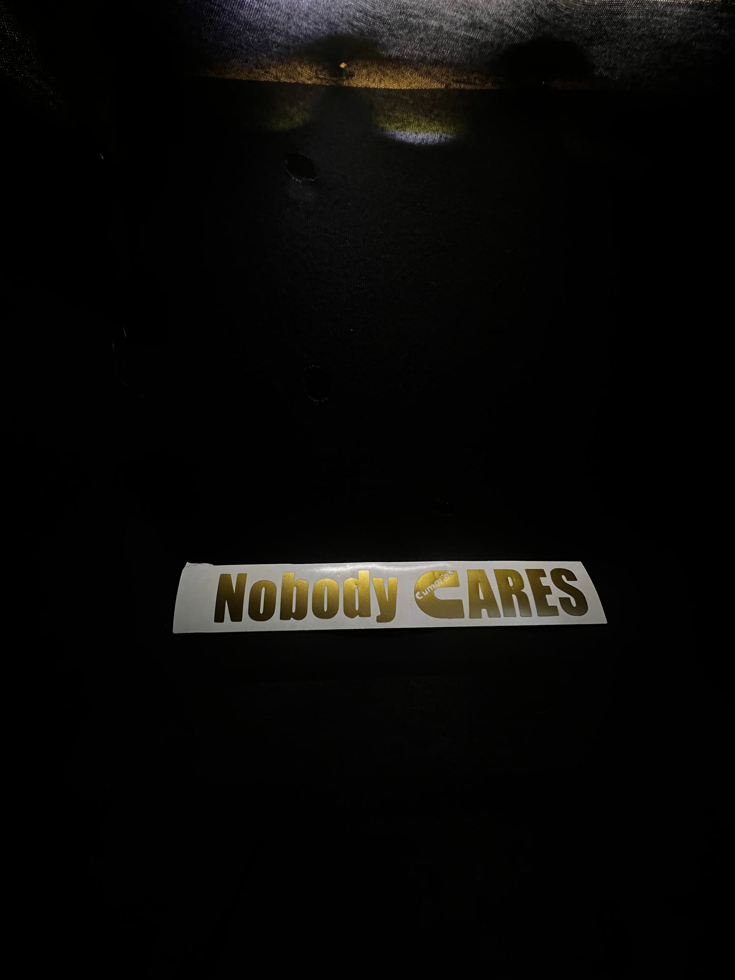 Nobody Cares
