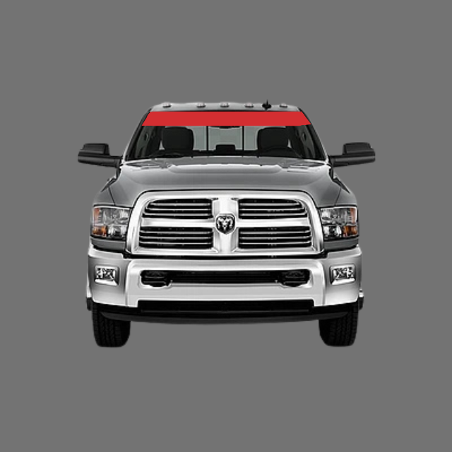 Truck Windshield Banner Solid