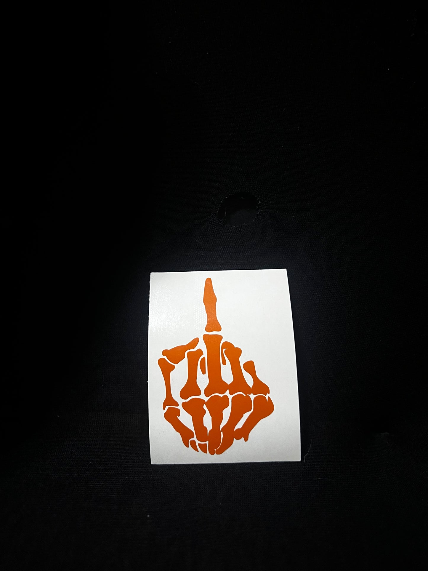 Middle Finger Skeleton Hand