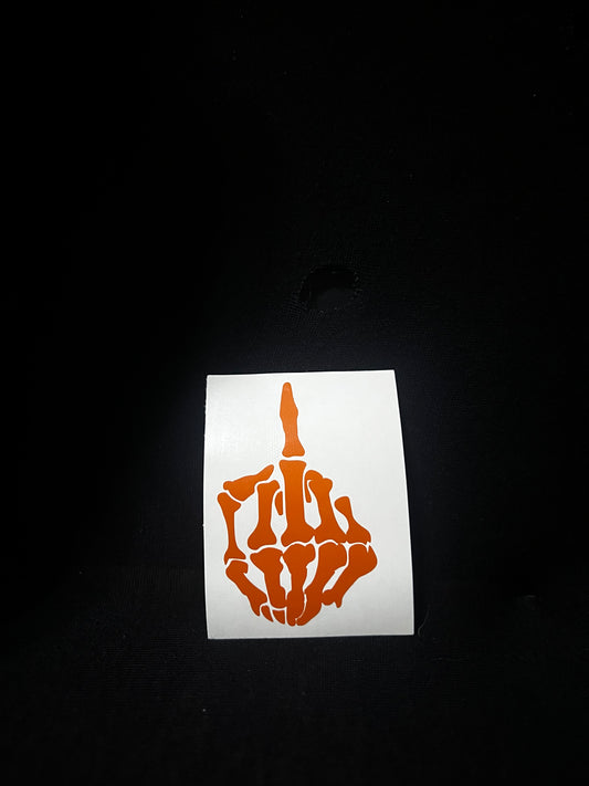 Middle Finger Skeleton Hand