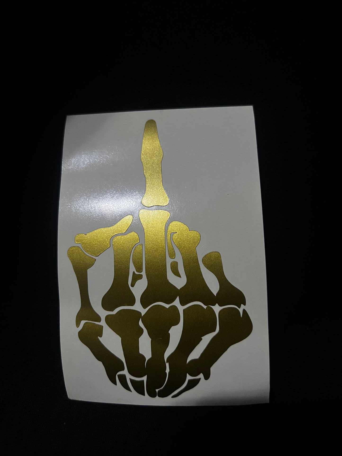 Middle Finger Skeleton Hand