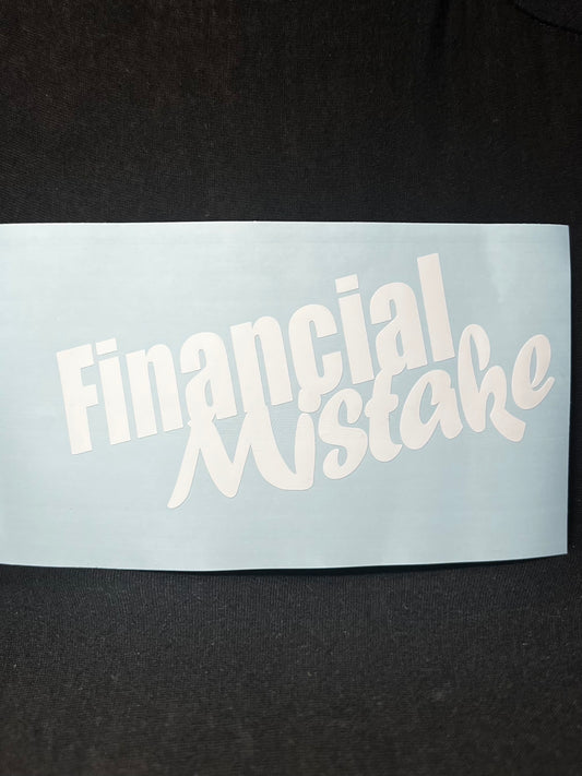Financial Mistake
