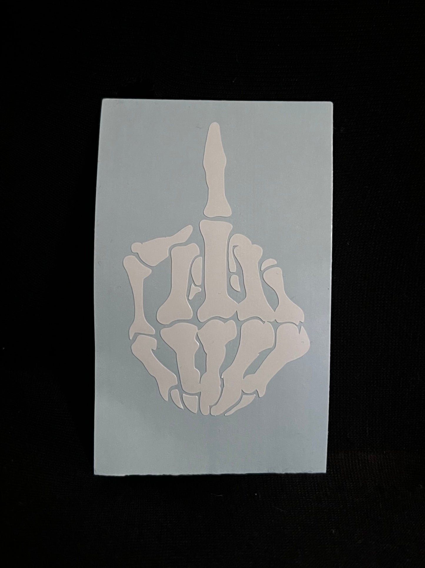 Middle Finger Skeleton Hand